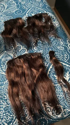 Vendo 3 telas Tic tac de mega hair castanho 
