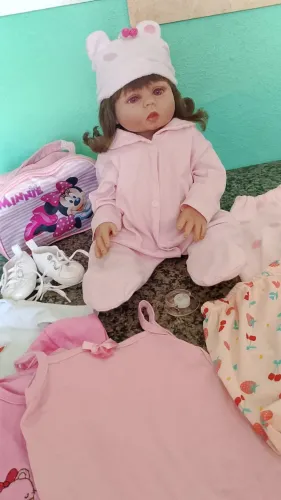 Boneca Bebê - Reborn - Laura Baby - Beca