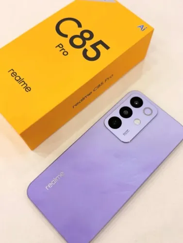 REALME C85 PRO 256/8GB (Roxo/Verde) R$1.680,00 poucas unidades