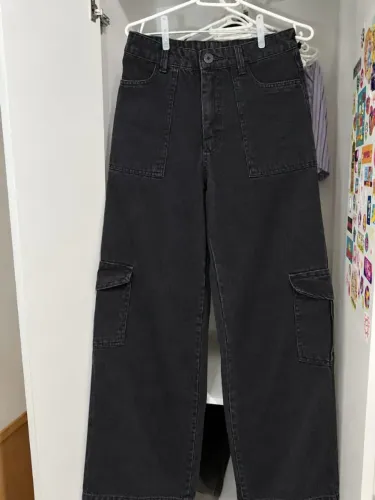 Calça cargo preta