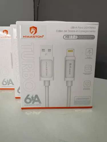 Cabo H?Maston Lightning 2 Metros | Carregamento Rápido 6A