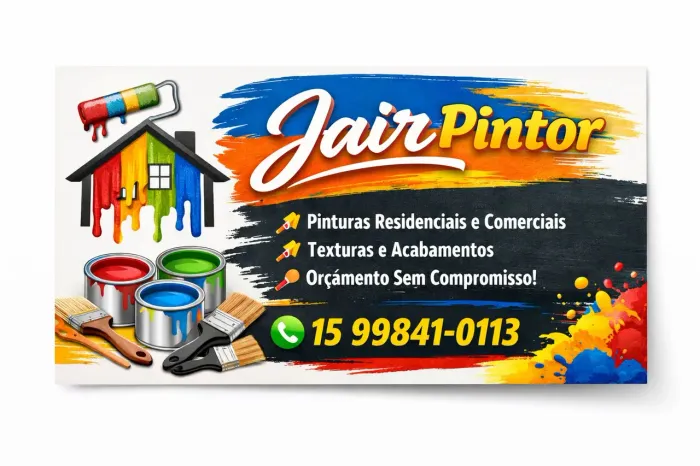 Pintor Residencial e Industrial 