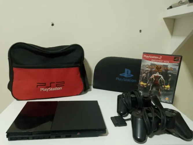 Playstation 2 Slim Desbloquedo  [TUDO ORIGINAL]