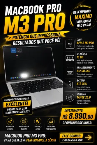 Vendo MacBook Pro M3