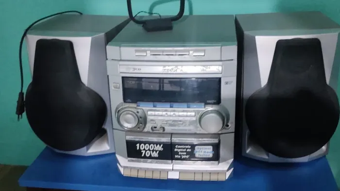 Som com Bancada e Coleção de CD's