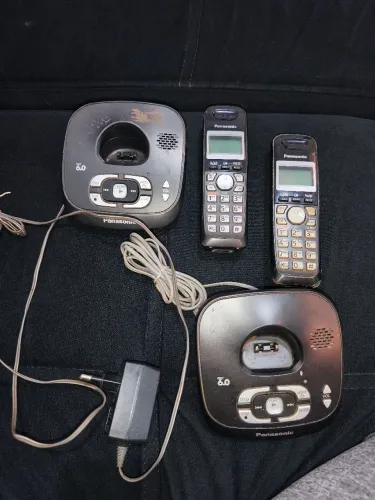 Telefine sem fio com secretaria eletrônica Panasonic