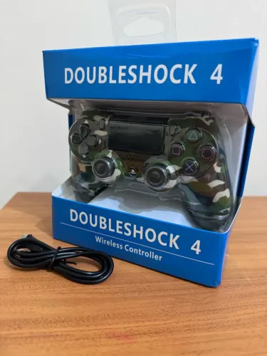 Controle PS4 camuflado novo
