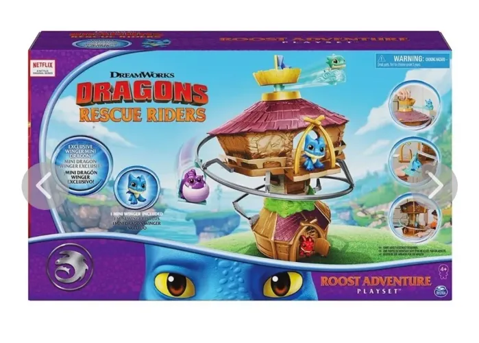Brinquedo Playset Dragons rescue riders - Equipe de resgate