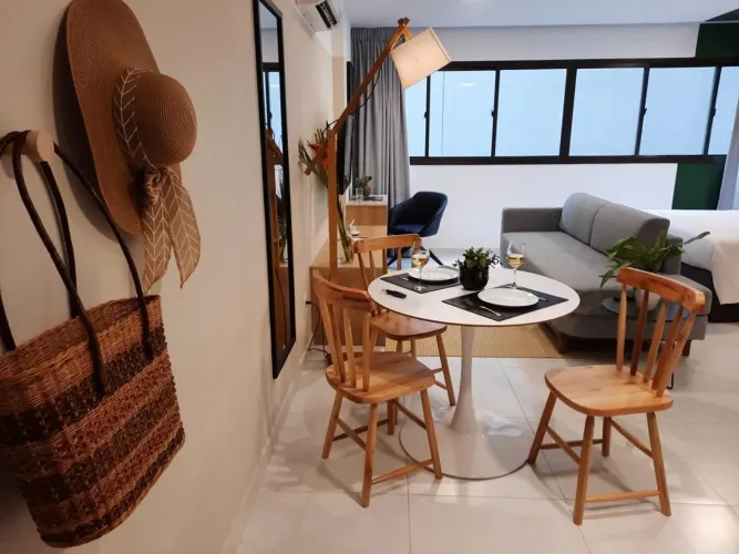 J.Smart Vicente Leite Aldeota | Porteira Fechada 37m² | 1 Suíte