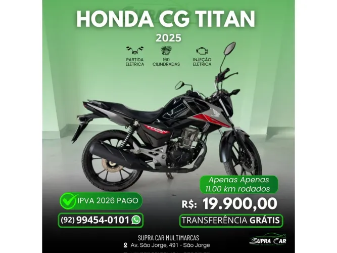 Honda Cg 160 titan 2025