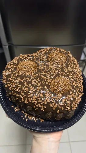 Bolo de coração