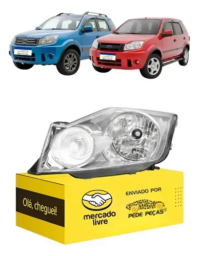 Farol Sinaleira Ford Ecosport 2008 2009 2010 2011 2012 Le Esquerdo/motorista