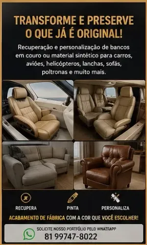     Restauração Premium de Estofados Automotivos