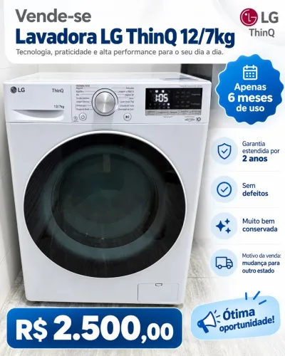 Lavadora Lava e seca 12KG