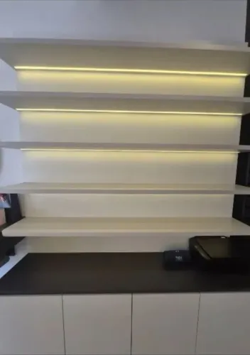 Painel MDF com led embutido