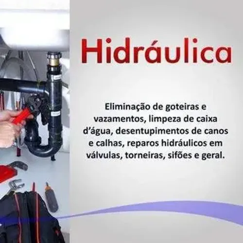 Serviços hidráulicos manutenção e instalação em geral