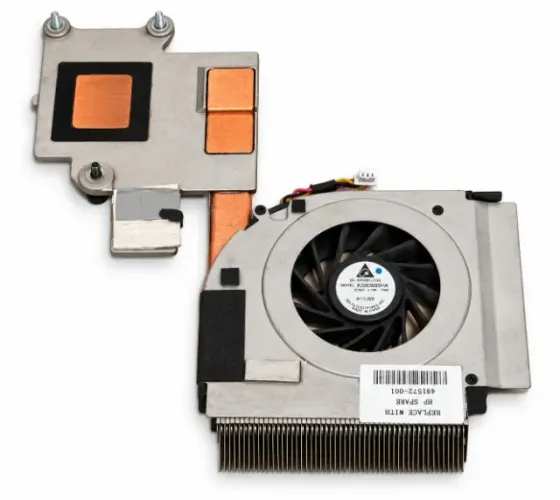 Cooler Com Dissipador HP Pavilion Dv5 Linha AMD Spare 491572-001 Original