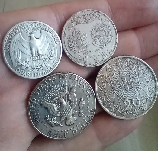 Moedas de Prata