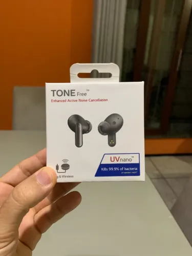 Fone bluetooth LG Tone Free FP9 - Completo na Caixa | Excelente Estado