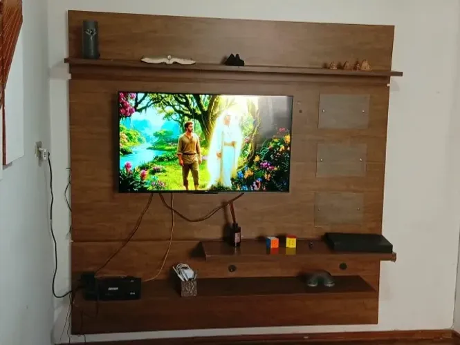 Painel para TV 50'' Madeira MDF