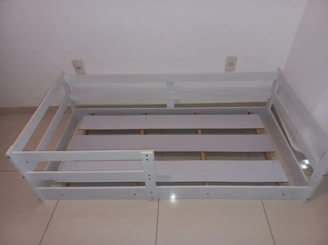 Cama infantil cercadinho + colchão D18