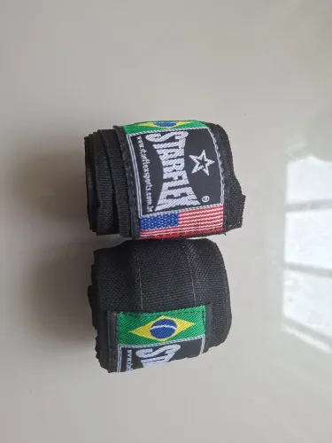 KIT DE BOXE - BANDAGEM + PROTETOR BUCAL