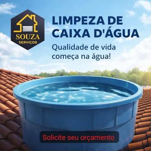 Limpeza de caixa d'água 