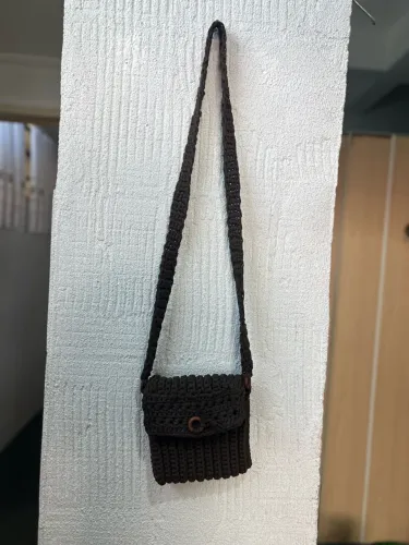 Bolsa de croche tiracolo