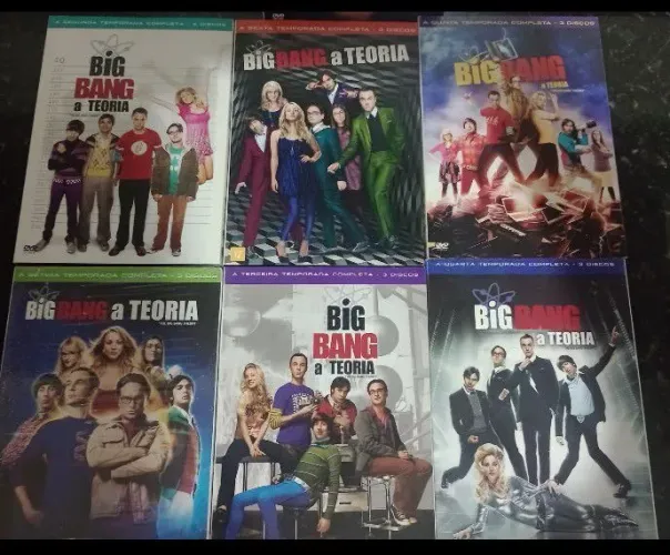 Te Big Bang Theory - Temporadas 1 ao 8 em DVD 