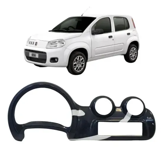 Moldura Painel Instrumentos Fiat Uno Novo 11/16 Mp4948