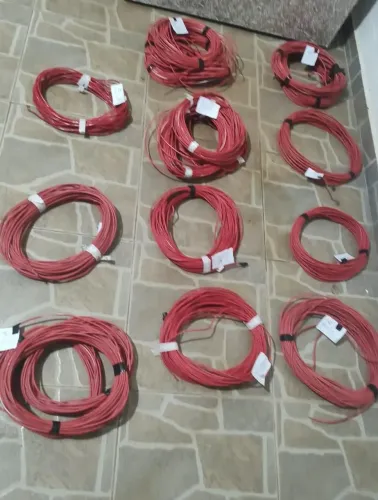 Cabo Elétrico Flexível 6mm² Vermelho - 532 Metros