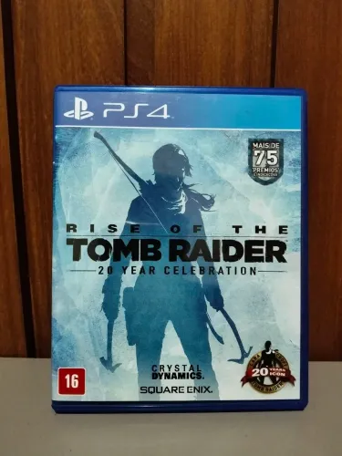 Jogo Ps4 - Rise of the tomb Raider 20 Year Celebration