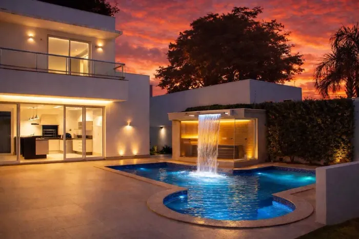 Sobrado à venda em Campo Grande (Chácara Cachoeira)  542m² Úteis / 748m² de Terreno