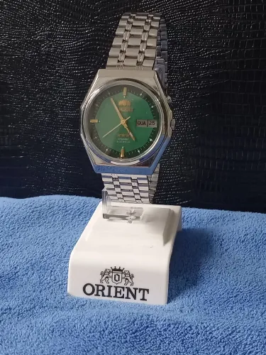 Orient três estrelas automático 1987
