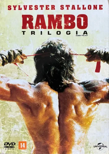 DVD - TRILOGIA RAMBO