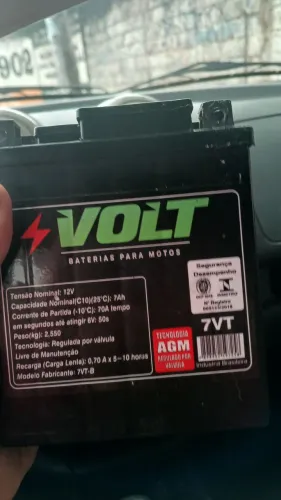Bateria de moto 7 h perfeito estado
