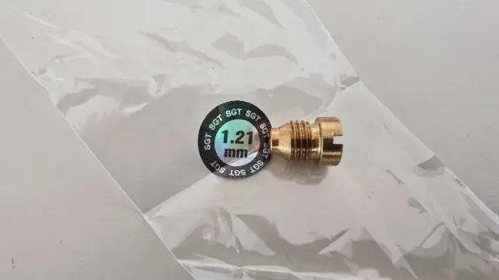 Giclê de 1,21 mm e 1,39 mm de latão para snow foam canhão de espuma