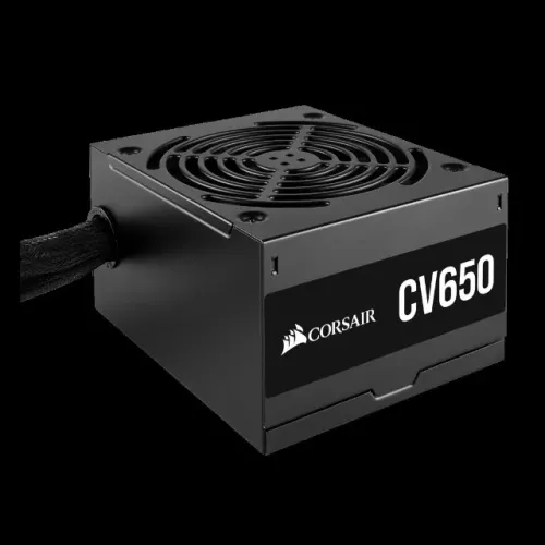 Fonte PC CPU Corsair Cv Series modelo Cv650 650 W Preto 110/220V funcionando perfeitamente