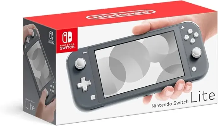 Nintendo switch lite desbloqueado 128gb cinza