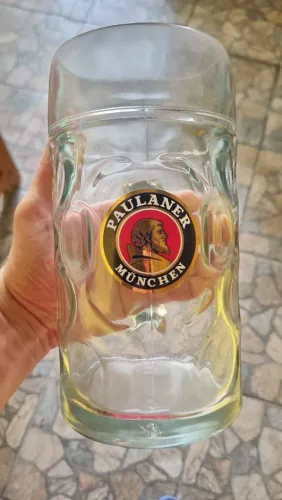 Caneca Paulaner importada 1 litro oktoberfest