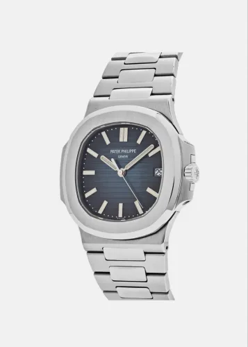 Mostrador azul aço inoxidável Patek Philippe Nautilus 5711/1A-010 (2019)