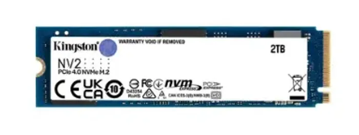 Ssd 2tb Kingston Nv2, M.2 2280, Nvme Pcie 4.0 X4