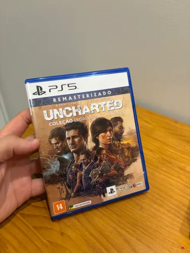 Jogo Uncharted: Coleção Legado Dos Ladrões PS5 Mídia Física