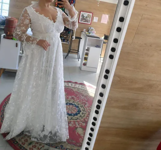 Vestido de Noiva | boho romântico