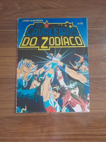 Álbum de Figurinhas Cavaleiros do Zodíaco 1995