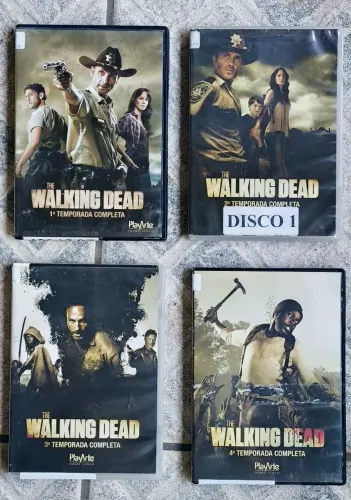 The Walking Dead 1,2,3 e 4 Temporadas