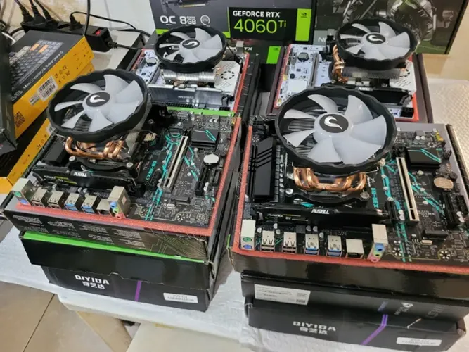 Kit Xeon Completo (Xeon E5-2680 v4 + Machinist B9 + Air Cooler + Memória)