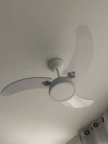 Ventilador de teto Led e controle remoto