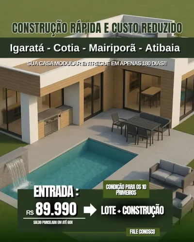 Imóvel para venda tem 86 metros quadrados com 3 quartos em Recanto das Águas - Igaratá - S
