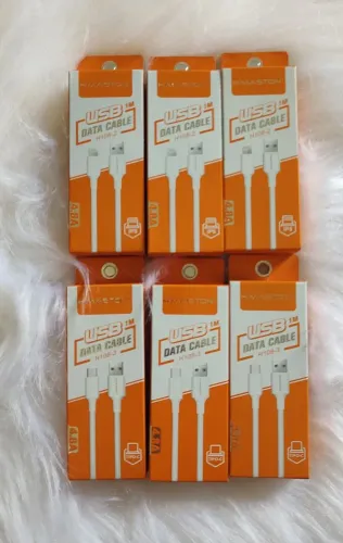 Cabo de Carregamento 1 Metro Lightning e Tipo C HMaston